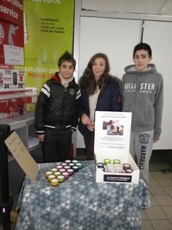 vente de bougies du secours catholique