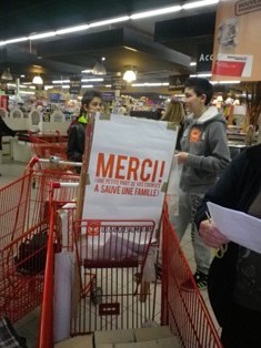 collecte alimentaire du 16 décembre 2012