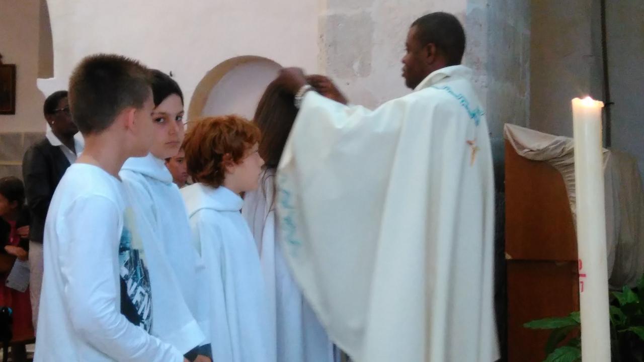 Remise de croix des 6èmes