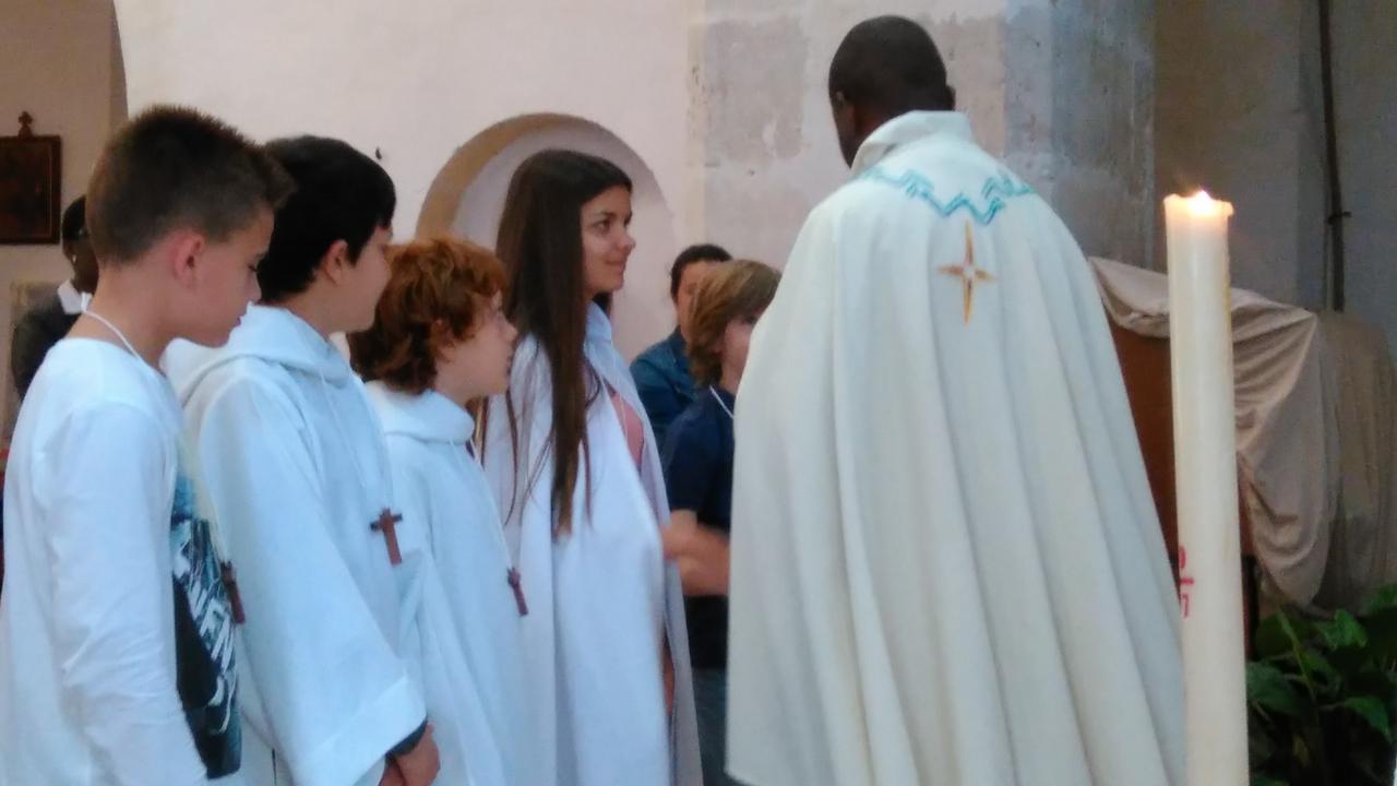 Remise de croix des 6èmes