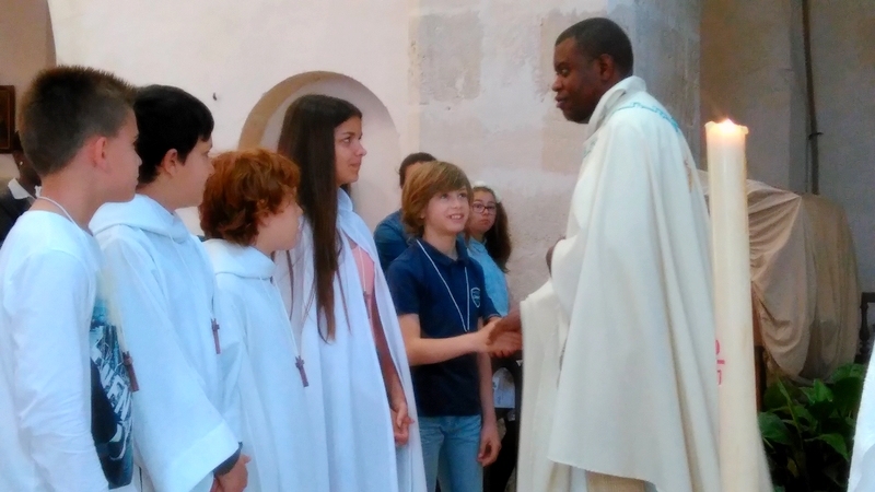 Remise de croix des 6èmes